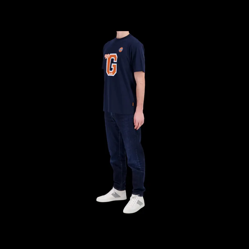 Gulf T-Shirt Varsity Dunkelblau GU242TSM06-100 - Herren