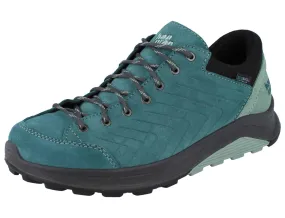 HANWAG Coastrock Damen Trekkingschuhe grün Veloursleder