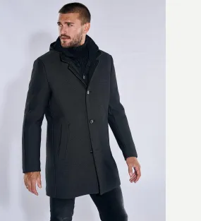 Herren emilio adani Mantel mit Inlet in Grau kaufen 37577