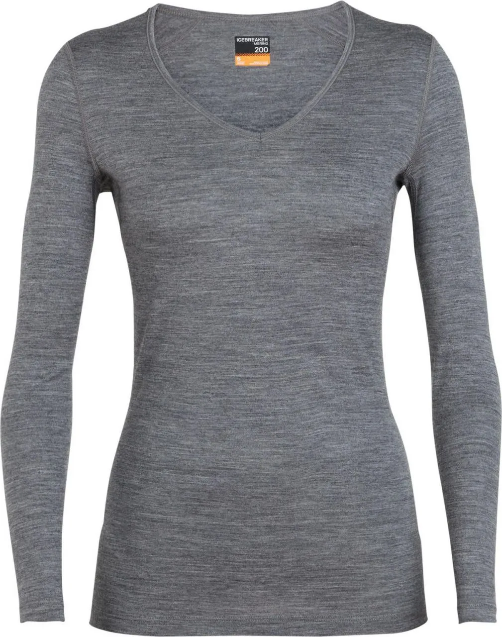 Icebreaker Women Merino 200 Oasis Long Sleeve V - Damen Funktionswäsche