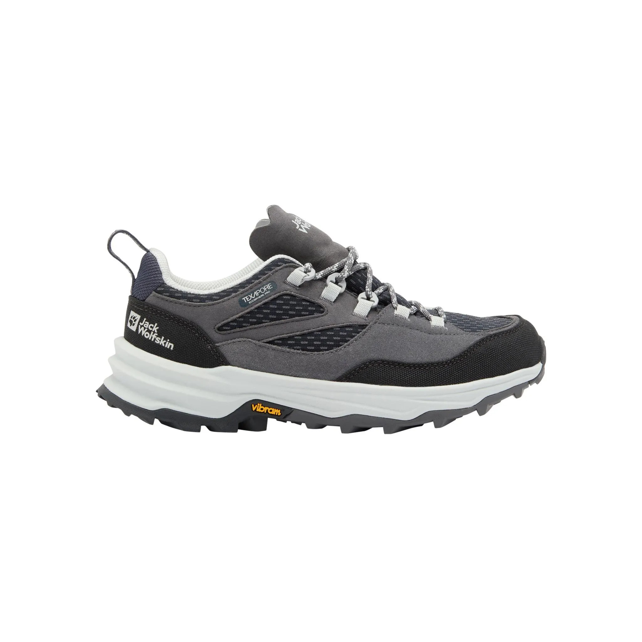 Jack Wolfskin CYROX TEXAPORE LOW W Wanderschuhe Damen graphite im Online Shop von kaufen