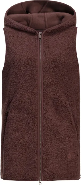 Jack Wolfskin High Curl Long Vest W - Outdoorweste für Damen