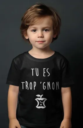 Jungen-T-Shirt | du bist zu dumm