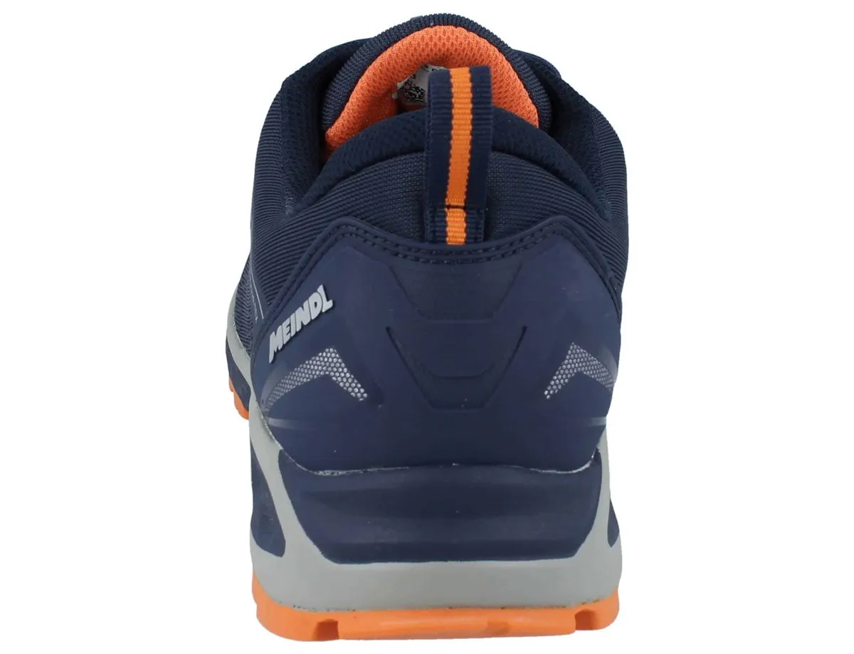MEINDL Power Walker Herren Trekkingschuhe blau orange ComfortFit