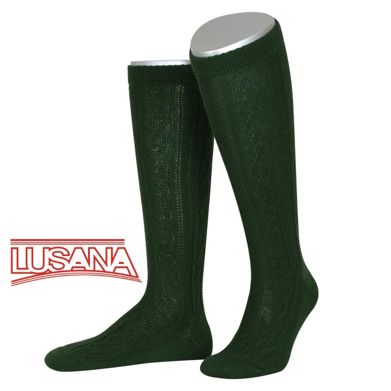 Trachten Kniestrumpfe Lusana tanne
